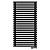 Arbiola Gorizont Ritmo V 700-40-24 секции чёрный горизонтальный радиатор c нижним подключением