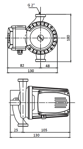 SHINHOO BASIC S 32-6S 180 1x230V Циркуляционный насос