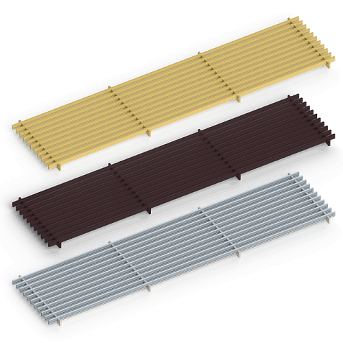 Itermic GRILL 4800 LGA-30 Решетка алюминиевая продольная