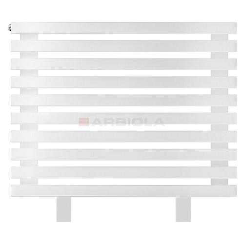 Arbiola Gorizont Ritmo HZ 700-40-10 секций белый горизонтальный  радиатор c боковым подключением (на ножках)