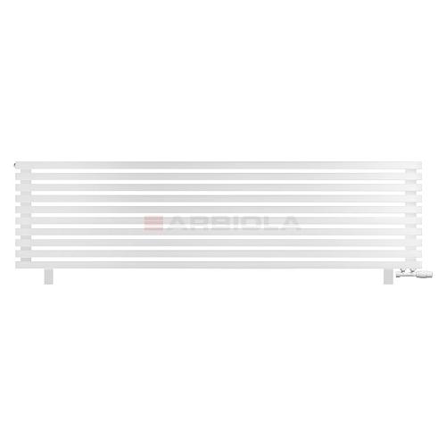 Arbiola Gorizont Ritmo VZ 2200-40-10 секций белый горизонтальный  радиатор c нижним подключением (на ножках)
