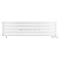 Arbiola Gorizont Ritmo VZ 2200-40-10 секций белый горизонтальный  радиатор c нижним подключением (на ножках)