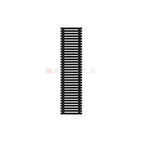 Arbiola Gorizont Ritmo H 600-40-34 секции чёрный горизонтальный  радиатор c боковым подключением