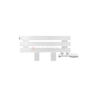 Arbiola Gorizont Ritmo VZ 600-40-03 секции белый горизонтальный  радиатор c нижним подключением (на ножках)