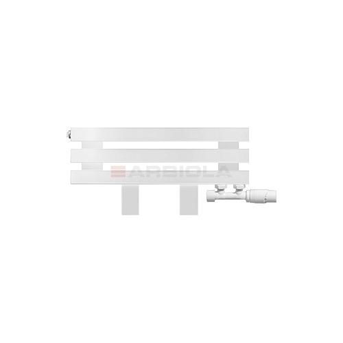 Arbiola Gorizont Ritmo VZ 600-40-03 секции белый горизонтальный  радиатор c нижним подключением (на ножках)
