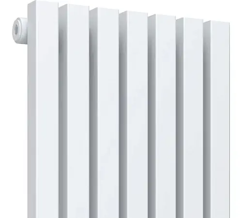 КЗТО QUADRUM 30 V 2- 1750-10 U RAL1T104S9016 Радиатор (белый муар) с нижним подключением