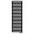 Arbiola Gorizont Ritmo V 700-40-37 секции чёрный горизонтальный радиатор c нижним подключением