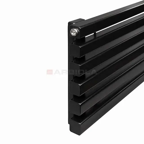 Arbiola Gorizont Ritmo V 600-40-08 секции черный горизонтальный радиатор c нижним подключением