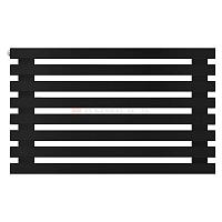 Arbiola Gorizont Ritmo H 1000-40-08 секций чёрный горизонтальный  радиатор c боковым подключением