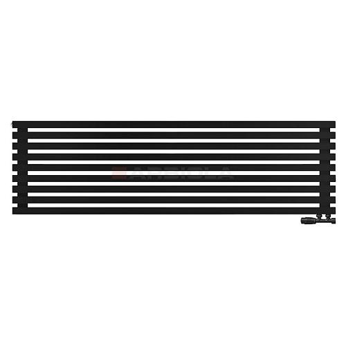 Arbiola Ritmo Gorizont V 1500-40-09 секций чёрный горизонтальный радиатор c нижним подключением