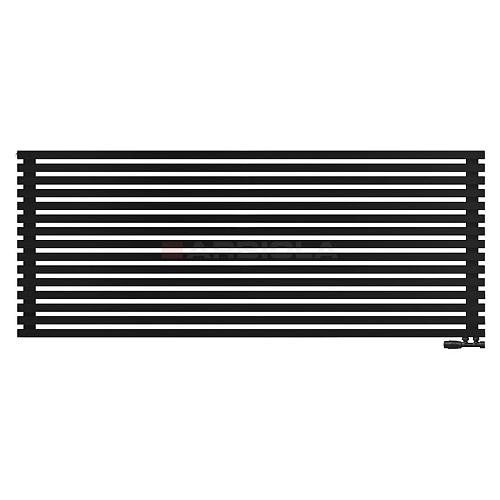 Arbiola Ritmo Gorizont V 2200-40-15 секций чёрный горизонтальный радиатор c нижним подключением