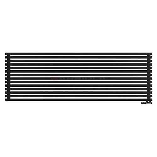 Arbiola Ritmo Gorizont V 2500-40-14 секций чёрный горизонтальный радиатор c нижним подключением