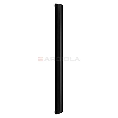  Arbiola Ritmo H 1800-40-15 секции черный вертикальный радиатор c боковым подключением