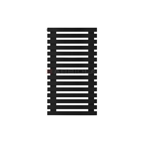 Arbiola Gorizont Ritmo H 500-40-15 секций чёрный горизонтальный  радиатор c боковым подключением