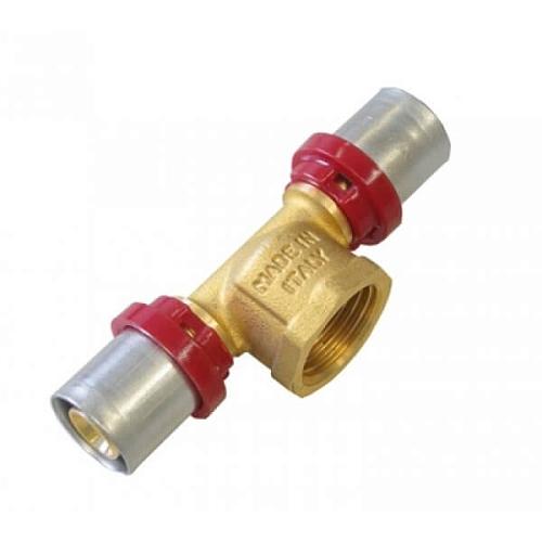Tiemme Тройник с внутренней резьбой 20х3/4''x20