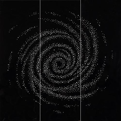 Iris Ophir Comp. Vision Black 75x75 см Декор