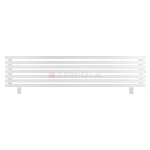 Arbiola Gorizont Ritmo HZ 1750-40-07 секций белый горизонтальный  радиатор c боковым подключением (на ножках)