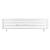 Arbiola Gorizont Ritmo HZ 1750-40-07 секций белый горизонтальный  радиатор c боковым подключением (на ножках)