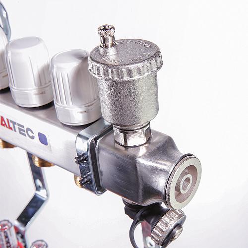 Valtec 1", 2 x 3/4", "евроконус"	Коллекторный блок с регулировочными клапанами и расходомерами