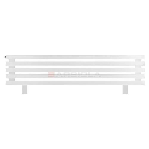 Arbiola Gorizont Ritmo HZ 1250-40-05 секций белый горизонтальный  радиатор c боковым подключением (на ножках)