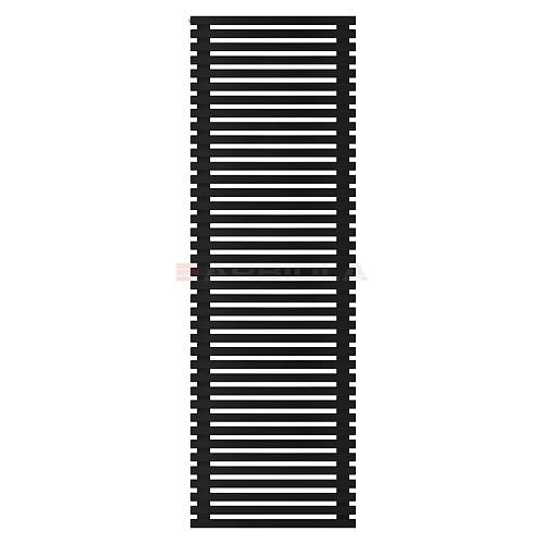 Arbiola Gorizont Ritmo H 700-40-39 секций чёрный горизонтальный  радиатор c боковым подключением