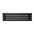 Arbiola Gorizont Iris H 700-42-04 секции черный горизонтальный радиатор c боковым подключением