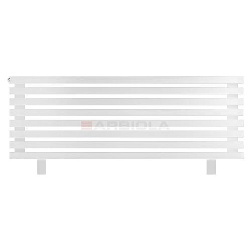 Arbiola Gorizont Ritmo HZ 1250-40-08 секций белый горизонтальный  радиатор c боковым подключением (на ножках)