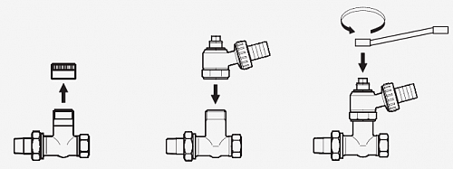 Danfoss RLV-20 3/4 (003L0145)  Клапан ручной запорный угловой никелированный