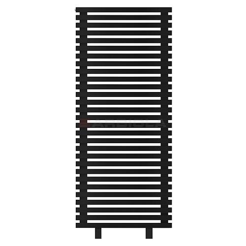 Arbiola Gorizont Ritmo HZ 700-40-29 секций чёрный горизонтальный  радиатор c боковым подключением (на ножках)