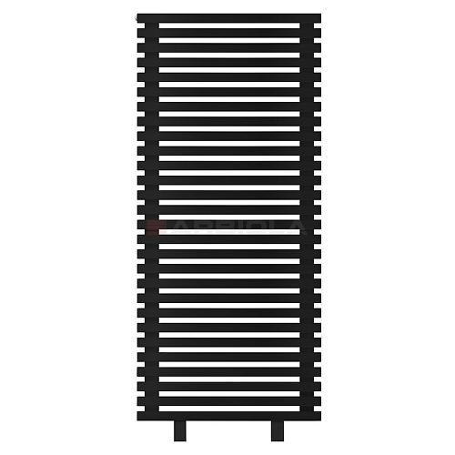 Arbiola Gorizont Ritmo HZ 750-40-28 секций чёрный горизонтальный  радиатор c боковым подключением (на ножках)
