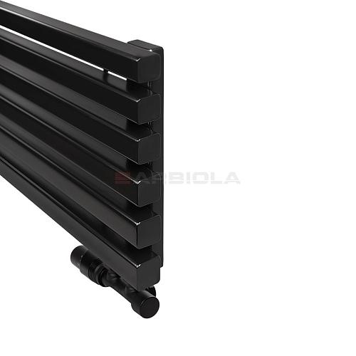 Arbiola Gorizont Ritmo V 500-40-25 секции чёрный горизонтальный радиатор c нижним подключением