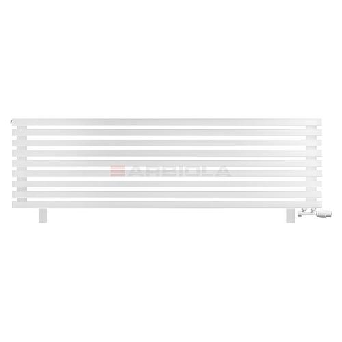 Arbiola Gorizont Ritmo VZ 2000-40-09 секций белый горизонтальный  радиатор c нижним подключением (на ножках)