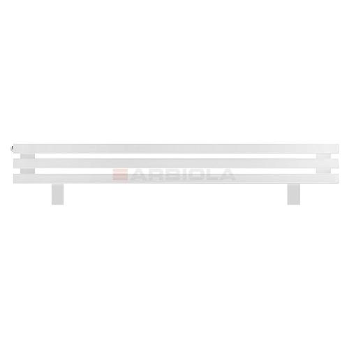 Arbiola Gorizont Ritmo HZ 1250-40-03 секции белый горизонтальный  радиатор c боковым подключением (на ножках)