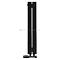 Arbiola Liner V 700-36-02 секции черный вертикальный радиатор c нижним подключением