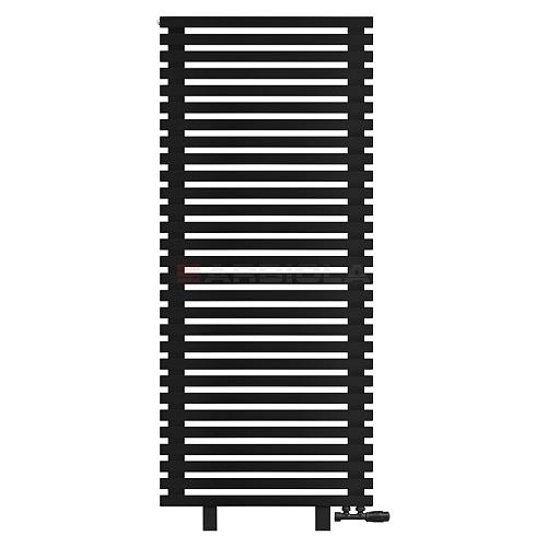 Arbiola Gorizont Ritmo VZ 700-40-29 секций чёрный горизонтальный  радиатор c нижним подключением (на ножках)