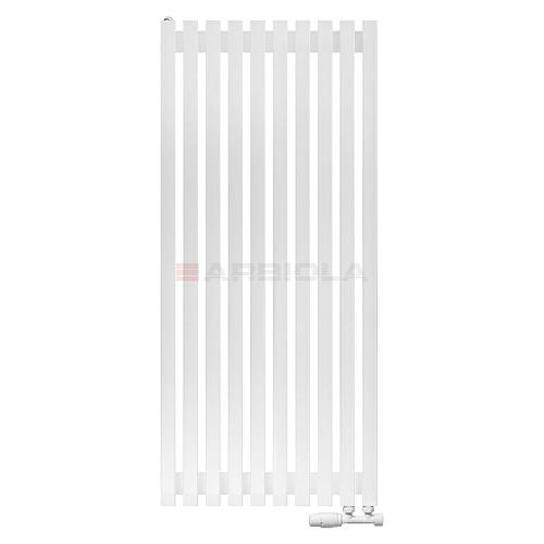 Arbiola Ritmo V 1250-40-10 секции цветной вертикальный радиатор c нижним подключением