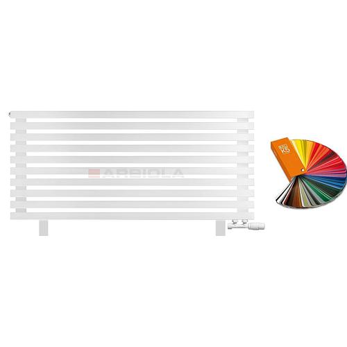 Arbiola Gorizont Ritmo VZ 1250-40-10 секций цветной горизонтальный  радиатор c нижним подключением (на ножках)