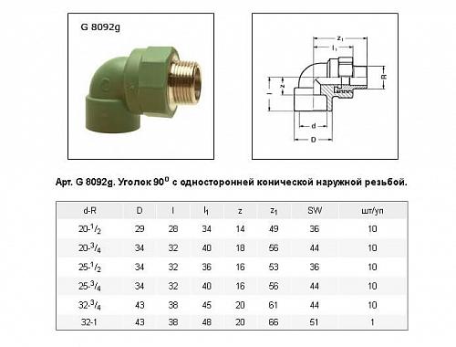 Baenninger Уголок НР 32 x 1"