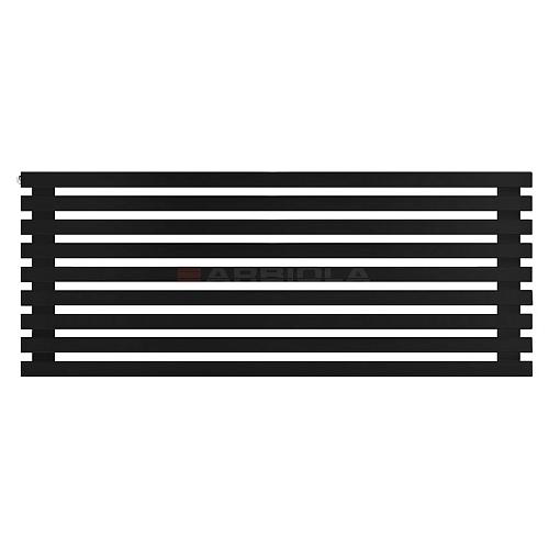 Arbiola Gorizont Ritmo H 1200-40-09 секций чёрный горизонтальный  радиатор c боковым подключением