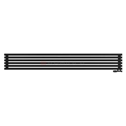 Arbiola Ritmo Gorizont V 2500-40-06 секций чёрный горизонтальный радиатор c нижним подключением