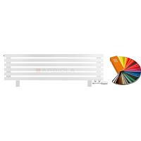 Arbiola Gorizont Ritmo VZ 1250-40-06 секций цветной горизонтальный  радиатор c нижним подключением (на ножках)