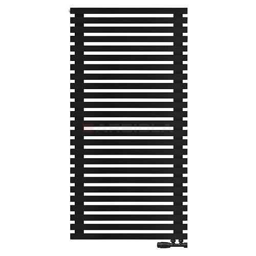 Arbiola Gorizont Ritmo V 700-40-25 секции чёрный горизонтальный радиатор c нижним подключением