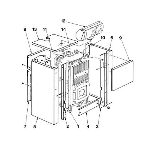 Sime Rondo 2R 15 OF Газовый напольный одноконтурный котел